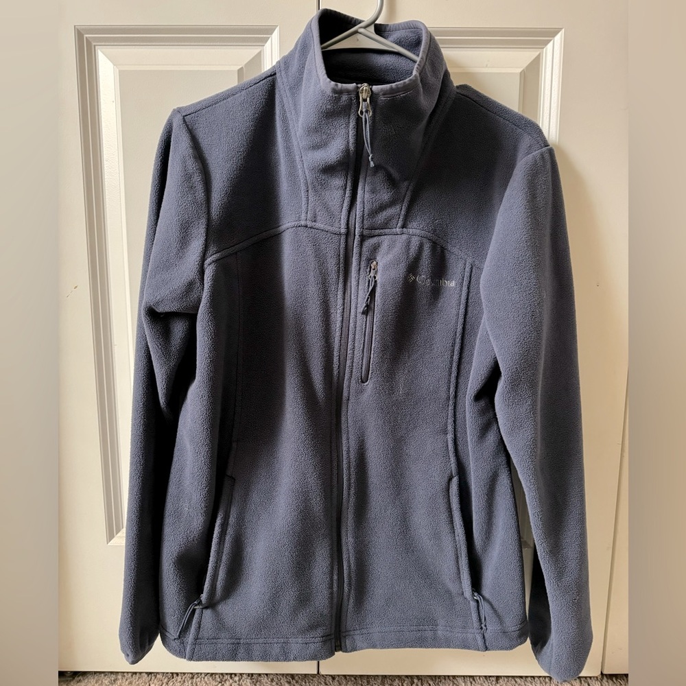 Columbia full zip fleece jacket